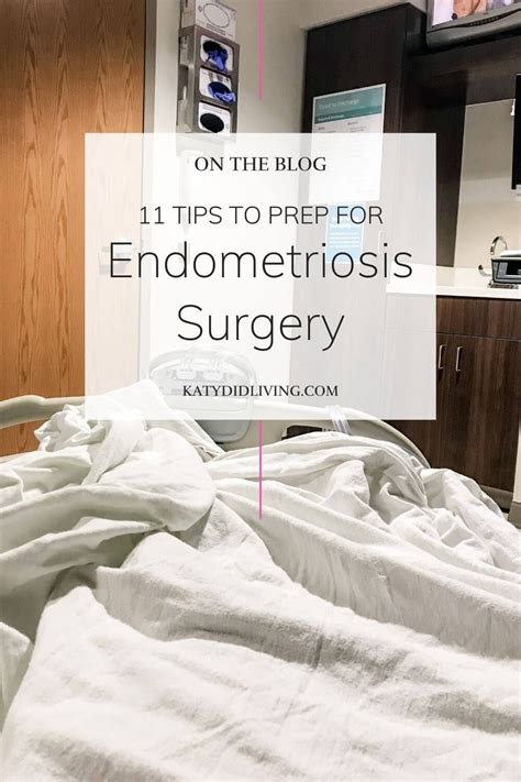 how to prepare for endometriosis surgery